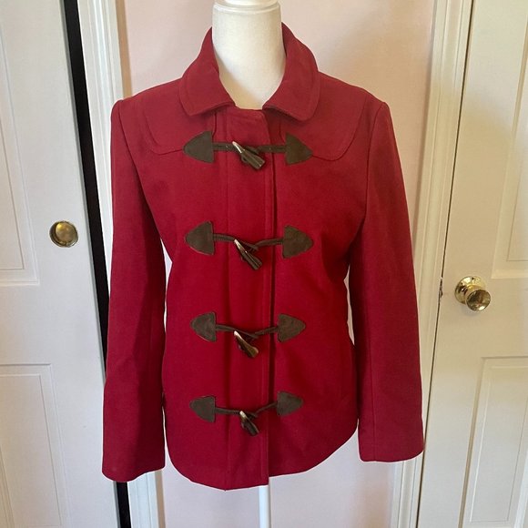 Cozy wool blend peacoat by Gap women's size S/P - Picture 1 of 6